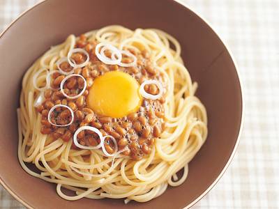 納豆炒り卵 ビタミンB2が摂れるサプリ副菜