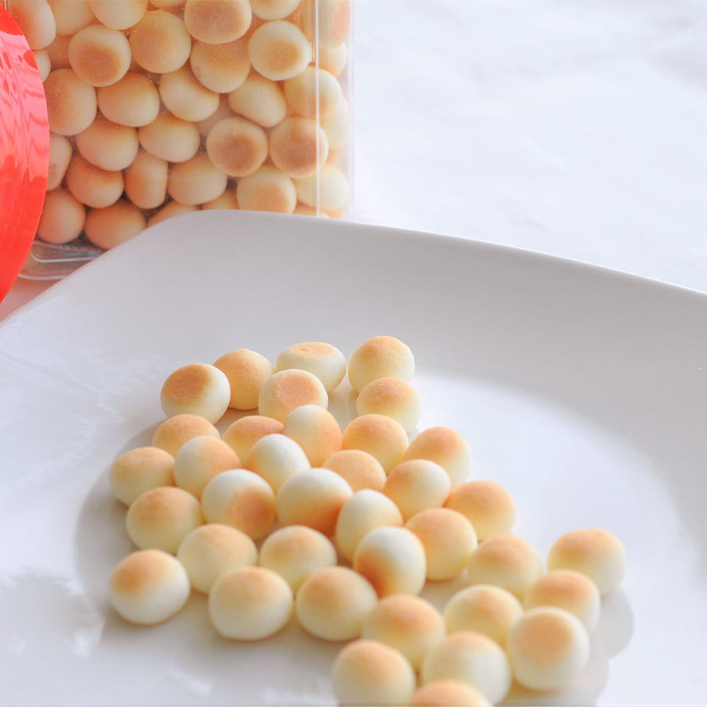 ハロウィン ボーロ 子ども向けお菓子 お配り菓子 かぼちゃボーロ 4連袋 1セット 1個×6- アスクル