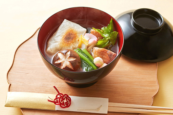 胃に優しい!茹で餅のお雑煮