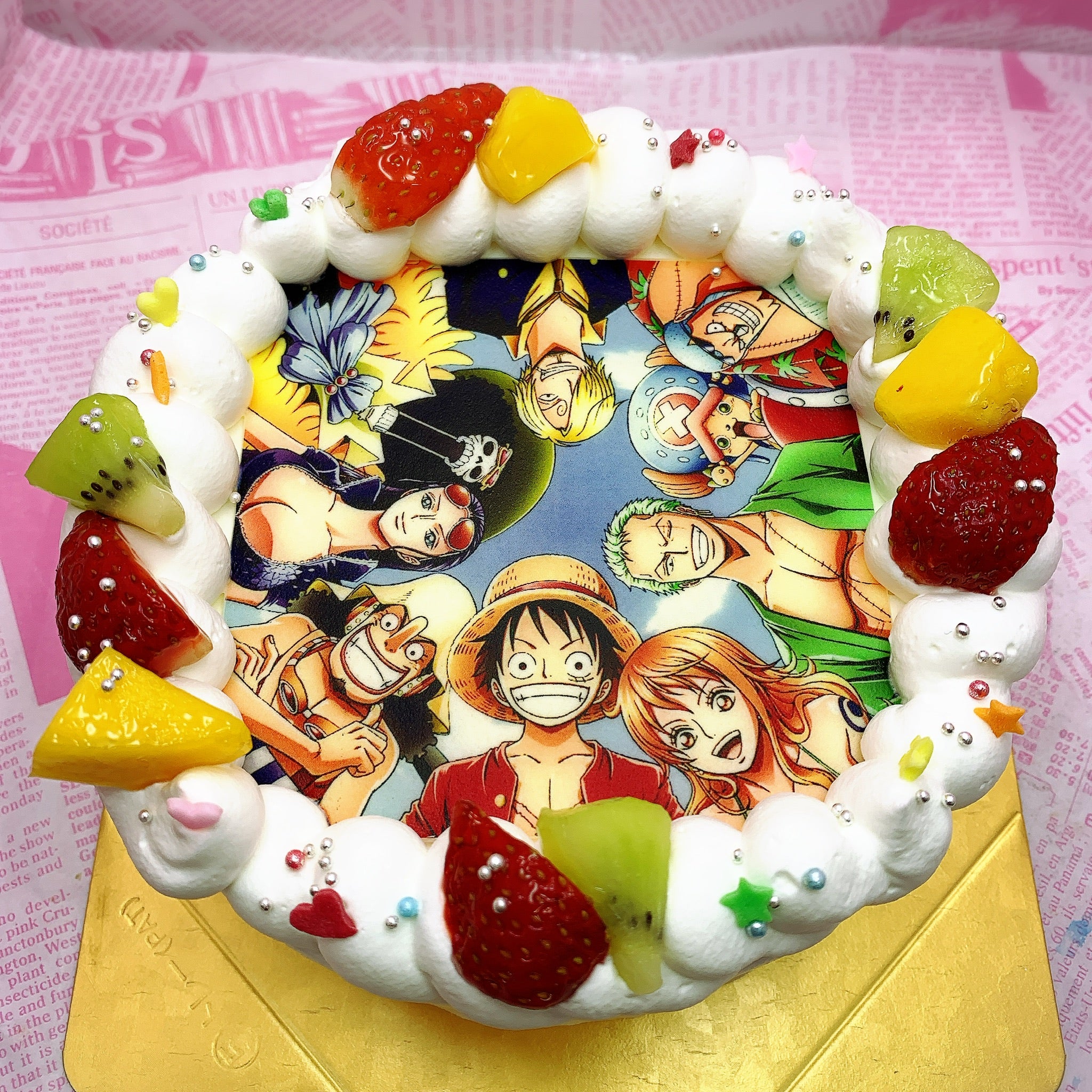 益若つばさ、息子に手作り”麦わらの一味 手配書&海賊旗”バースデーケーキLOGPIECE ワンピースブログ 〜シャボンディ諸島より配信中