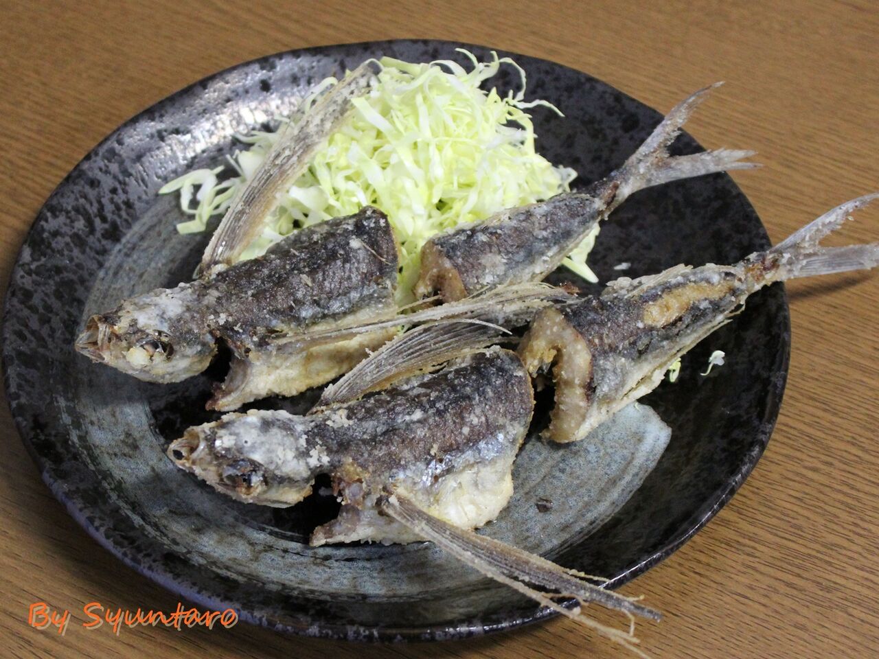 トビウオの南蛮漬けと唐揚げ！唐揚げにはこのタレ