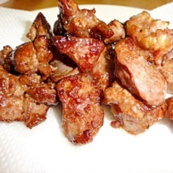 ごま油香る 鶏のしっとり塩レバ