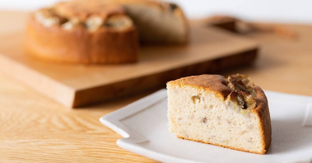 丸型バナナパウンドケーキ