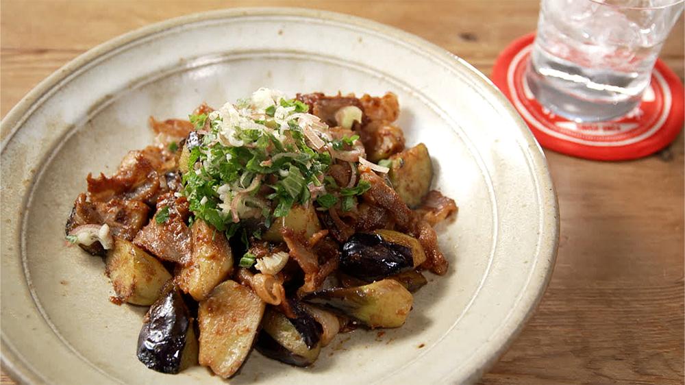 番組で紹介したレシピ「和田家定番 甘辛味噌なす豚」和田明日香とゆる宅飲みテレ東・BSテレ東 7ch 公式