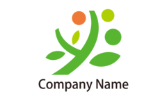 葉っぱと幸福のロゴマーク販売ロゴマークの購入ならロゴ市ストア