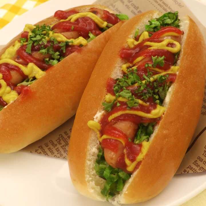 ホットドッグイラスト登録