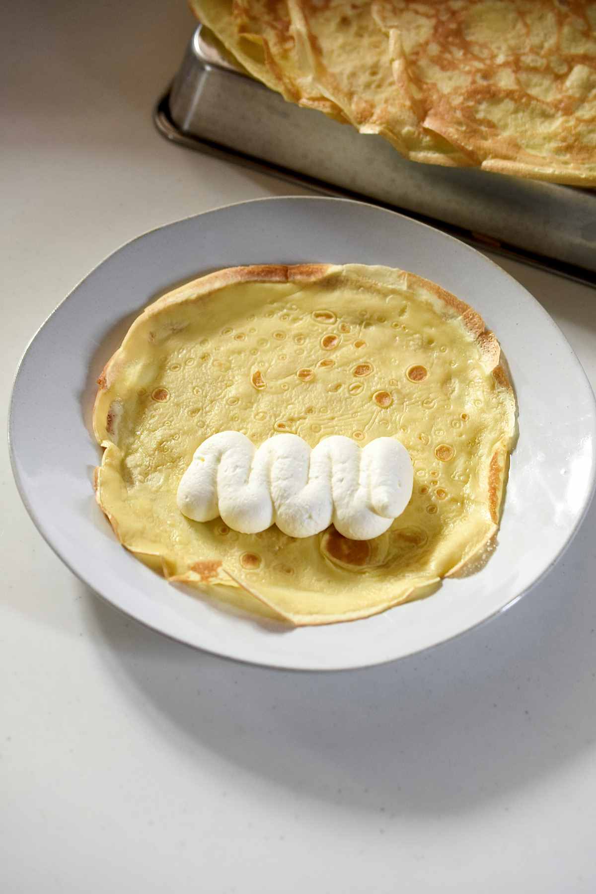 チョコバナナクレープ