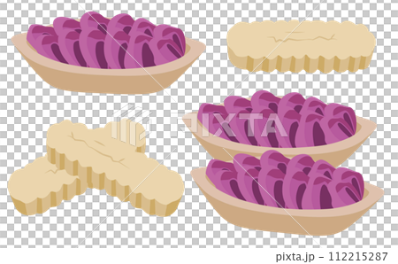紫芋のタルトイラスト無料イラスト・フリー素材なら「イラストAC」