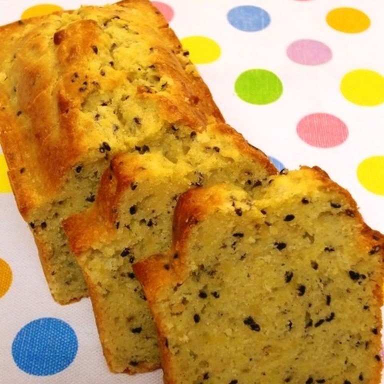 \\米粉でグルテンフリー♡さつまいもパウンドケーキ