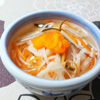 大根と人参のなます〜カンタン酢を使って