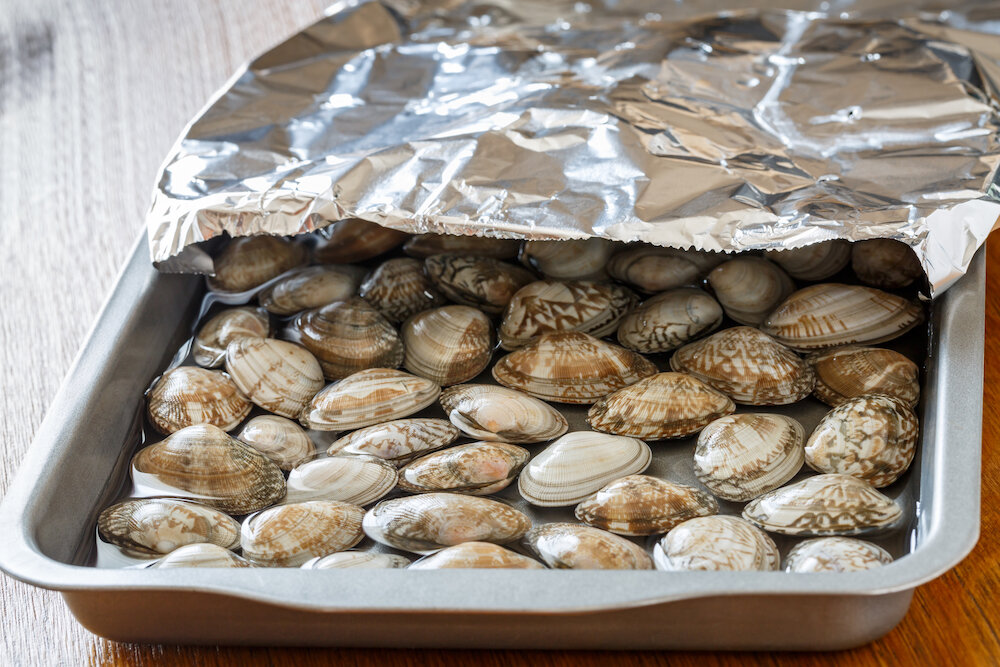 これが基本！あさり砂抜き