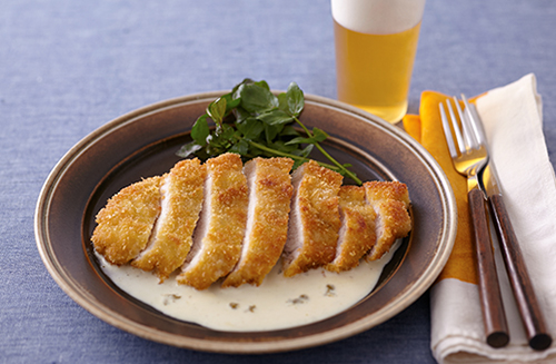 ミラノ風カツレツのトマトソース