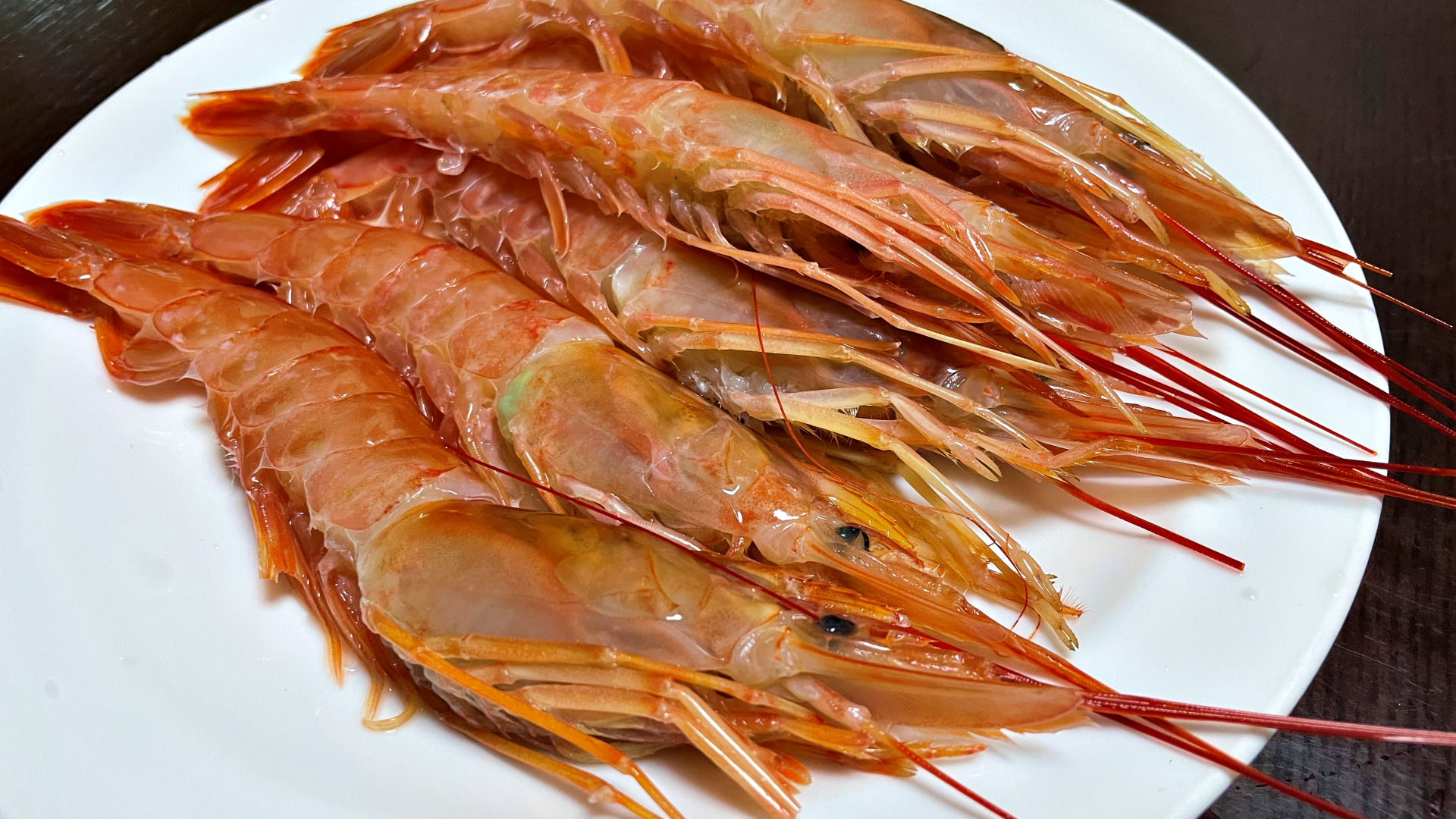 アルゼンチン赤えびのお祝いカップ寿司