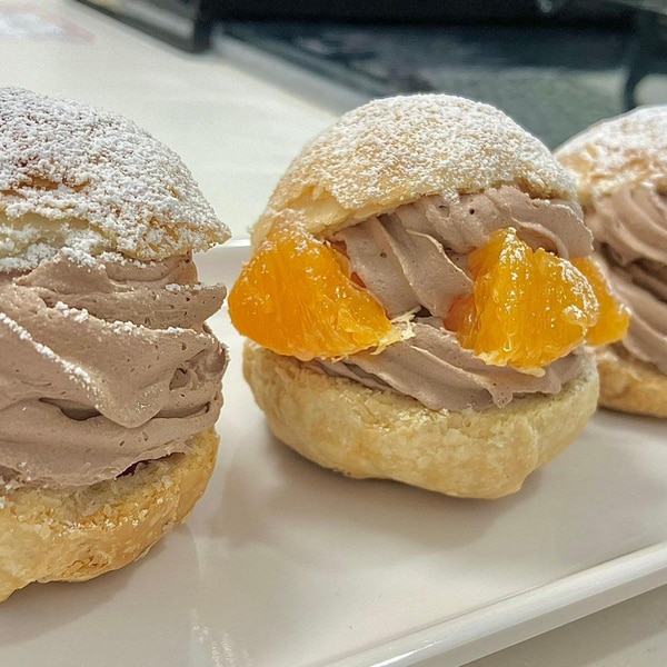 パイシートで簡単に作るシュークリームのレシピ