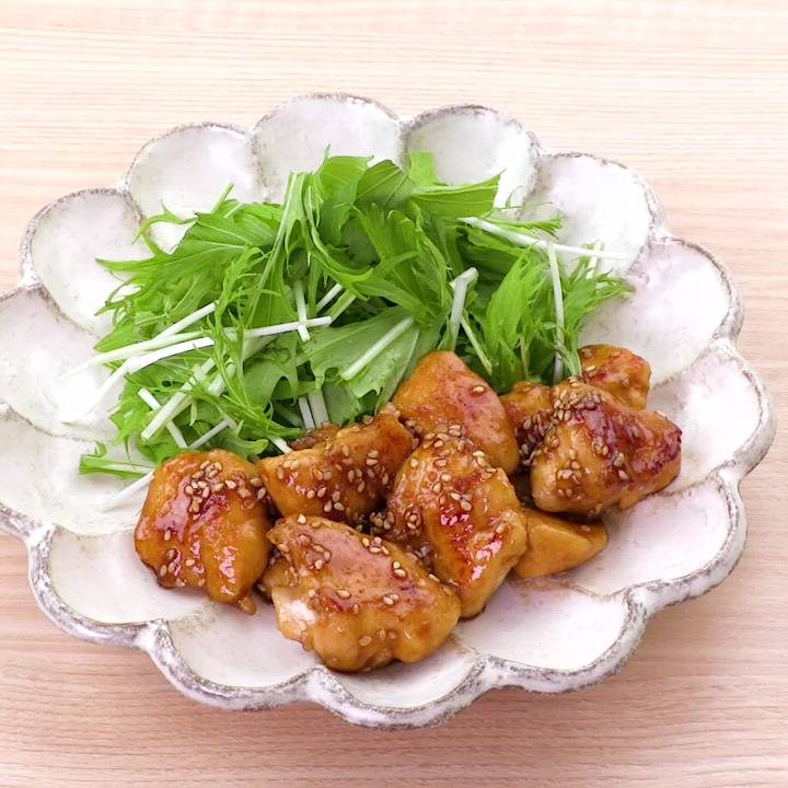 とにかくやわらか♡ ささみの照り焼きチキン南蛮