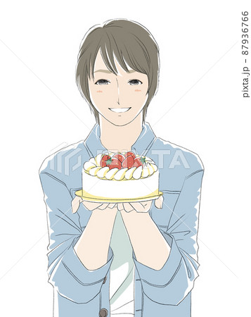 ケーキを描いたイラスト特集