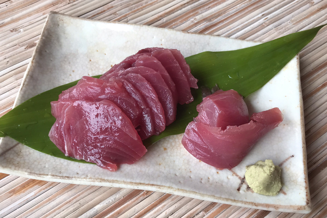 テール 尾肉 ：まぐろのお買い物まぐろ一筋 大阪黒門市場 魚丸