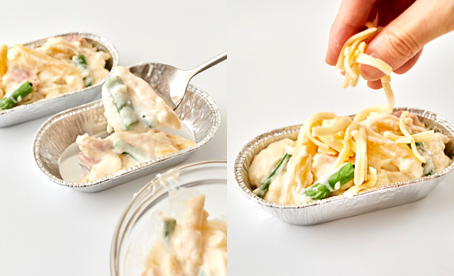 あったかジャーのお弁当７マカロニグラタン