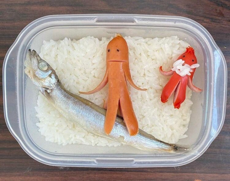 個性的すぎ！「フタ開けて これが出てきたら怖い」 大人のキャラ弁にSNS騒然「リアル過ぎる〜 笑 」まいどなニュース