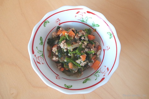 離乳食・後期 豚ひき肉とじゃがいものソーセージ