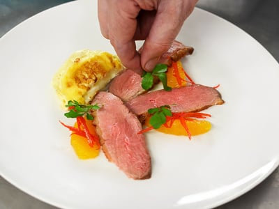 盛り付けHow to plate like a chef