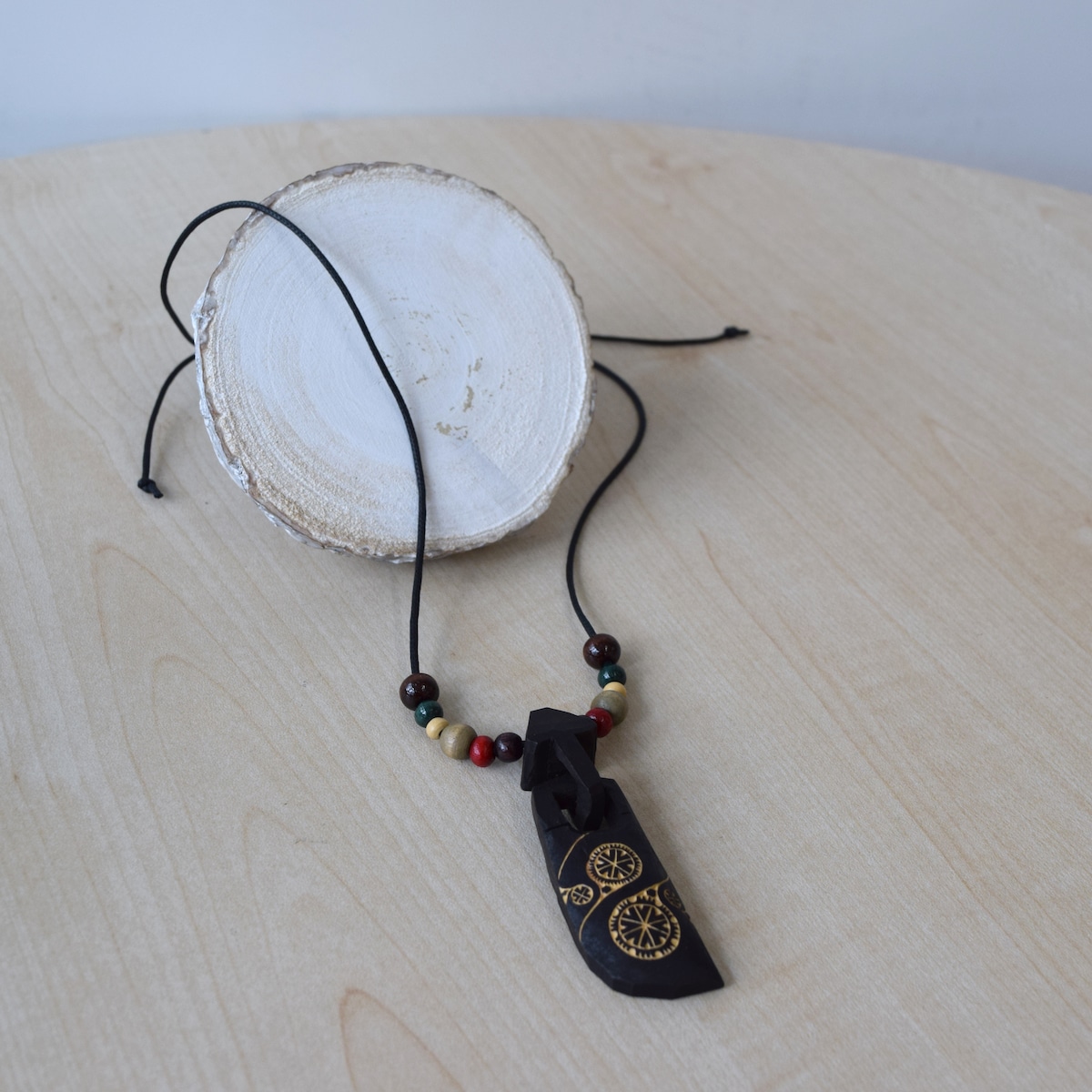 手作り木のアクセサリーフックです。Kちゃんのブログ