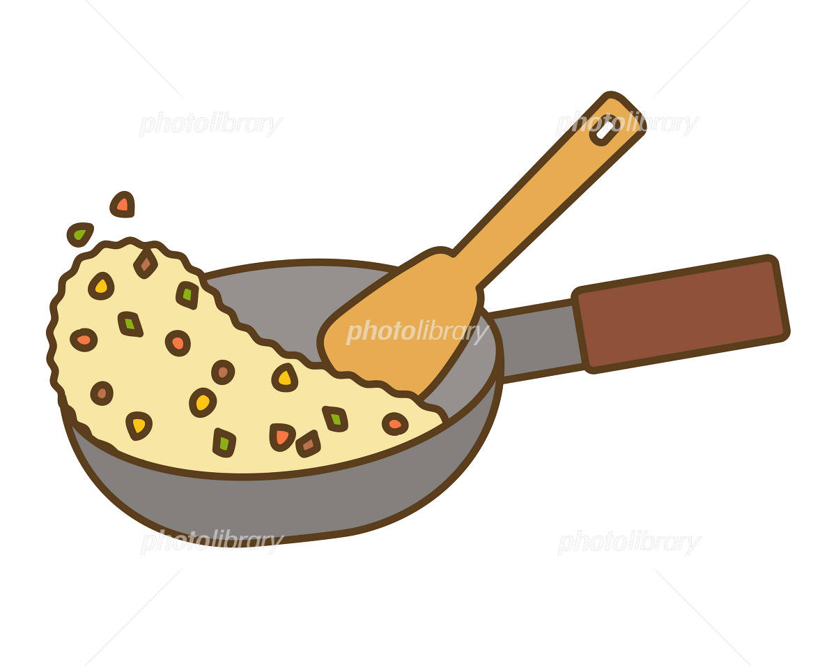 炒飯のイラスト素材8184929- PIXTA