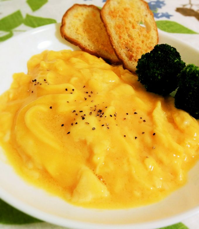 再現レシピ billsのふわふわスクランブルエッグを家で作る方法ラクするおとな暮らし