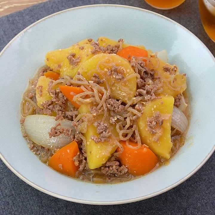 基本からアレンジまで！思わずつくりたくなる「じゃがいも ひき肉 白滝」のレシピ集クックパッド