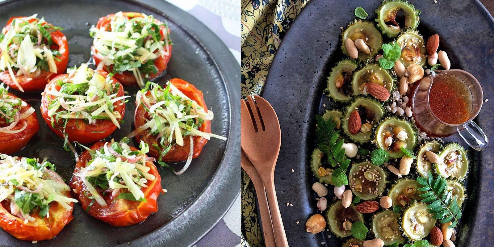 タコと夏野菜のジンジャートマト煮