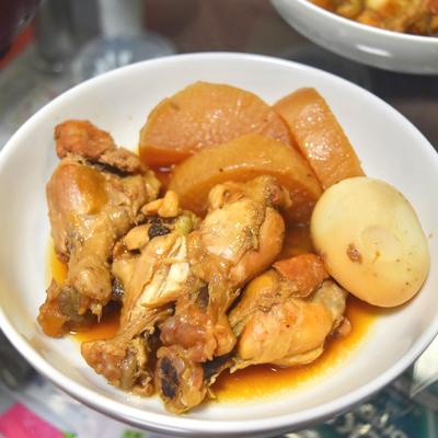 鶏肉と大根のだし炊きご飯