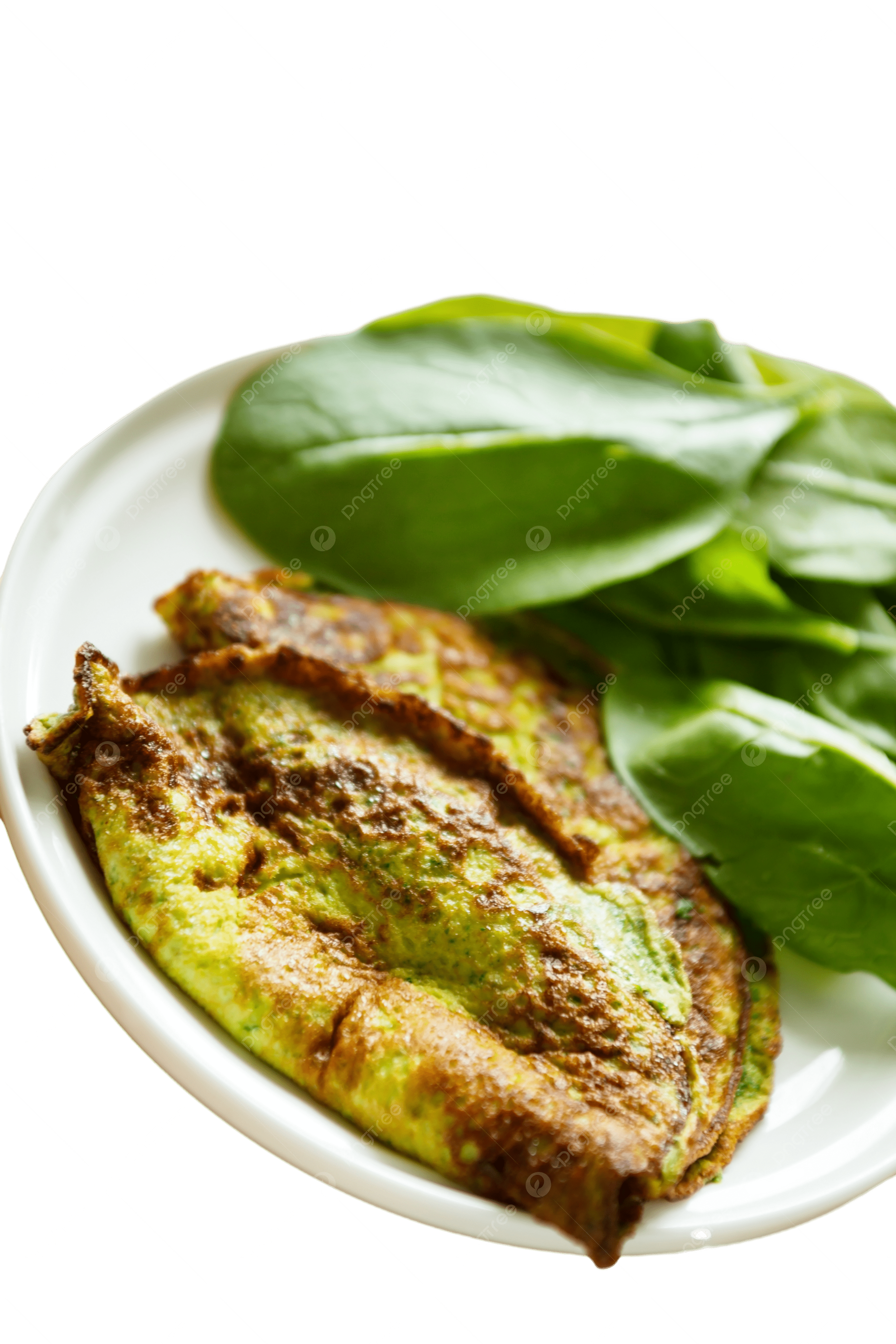 可愛いオムレツキャライラストのフリー素材イラストイメージ