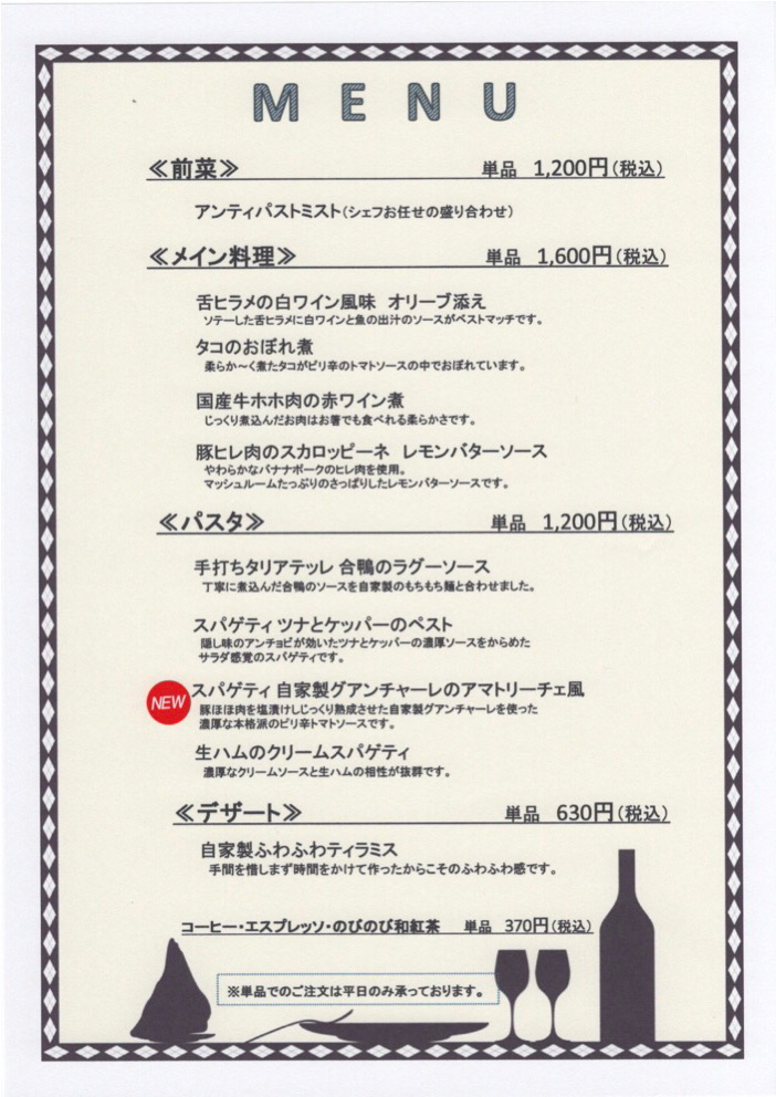 フランス料理ながひろのブログ