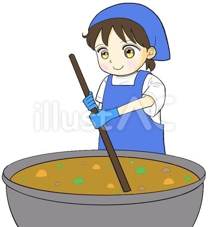 食材の説明をする、男性シェフの無料イラスト透過PNG・商用利用OKイラストセンタ