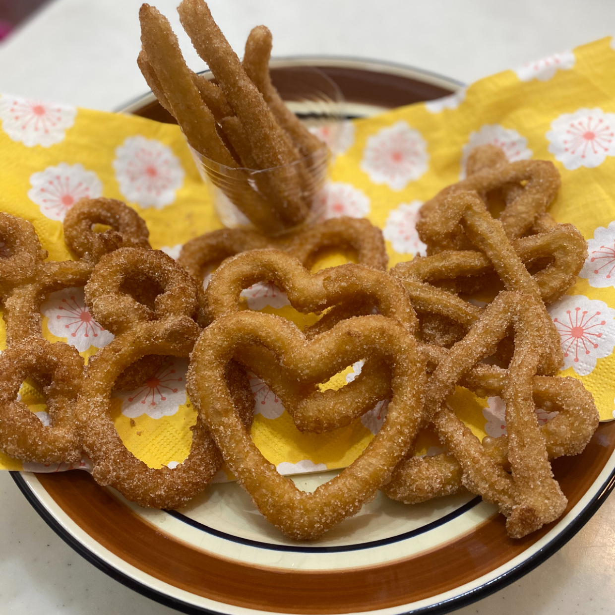 ディズニーが公開した本場レシピ‼︎ と 揚げずに 簡単 メープルチュロス♡Keep Smiling♪ 〜noripetit life〜おうちごはんと日々の事