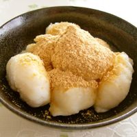 生わらび風ミルク餅