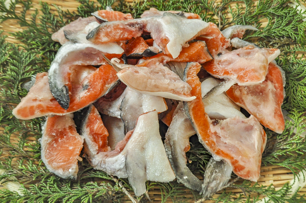 サーモンあらの石狩鍋風 - 魚料理と簡単レシピ