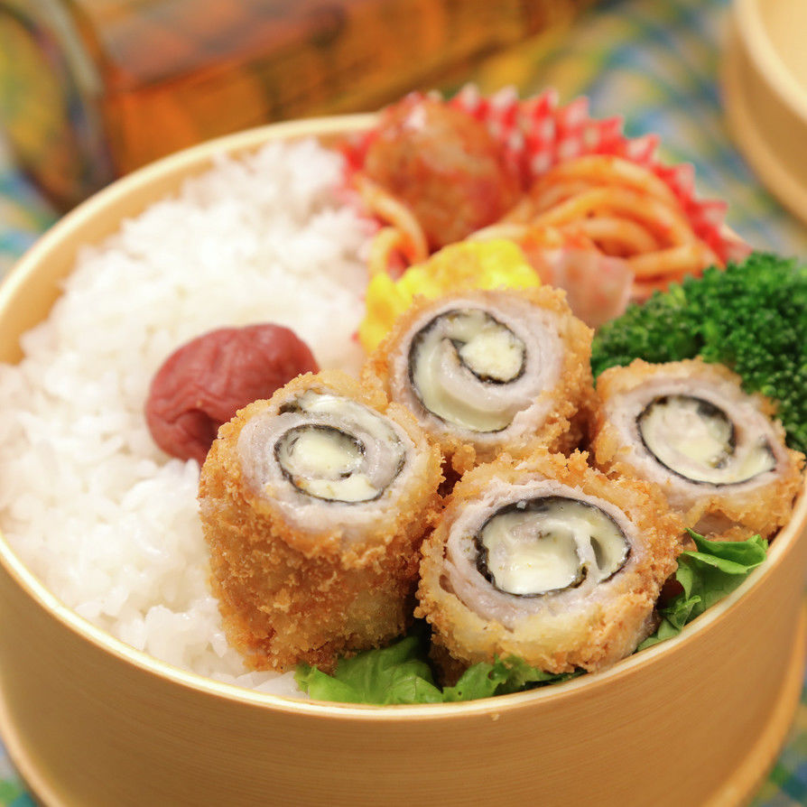 大葉チーズの ミルフィーユカツ お弁当にも◎