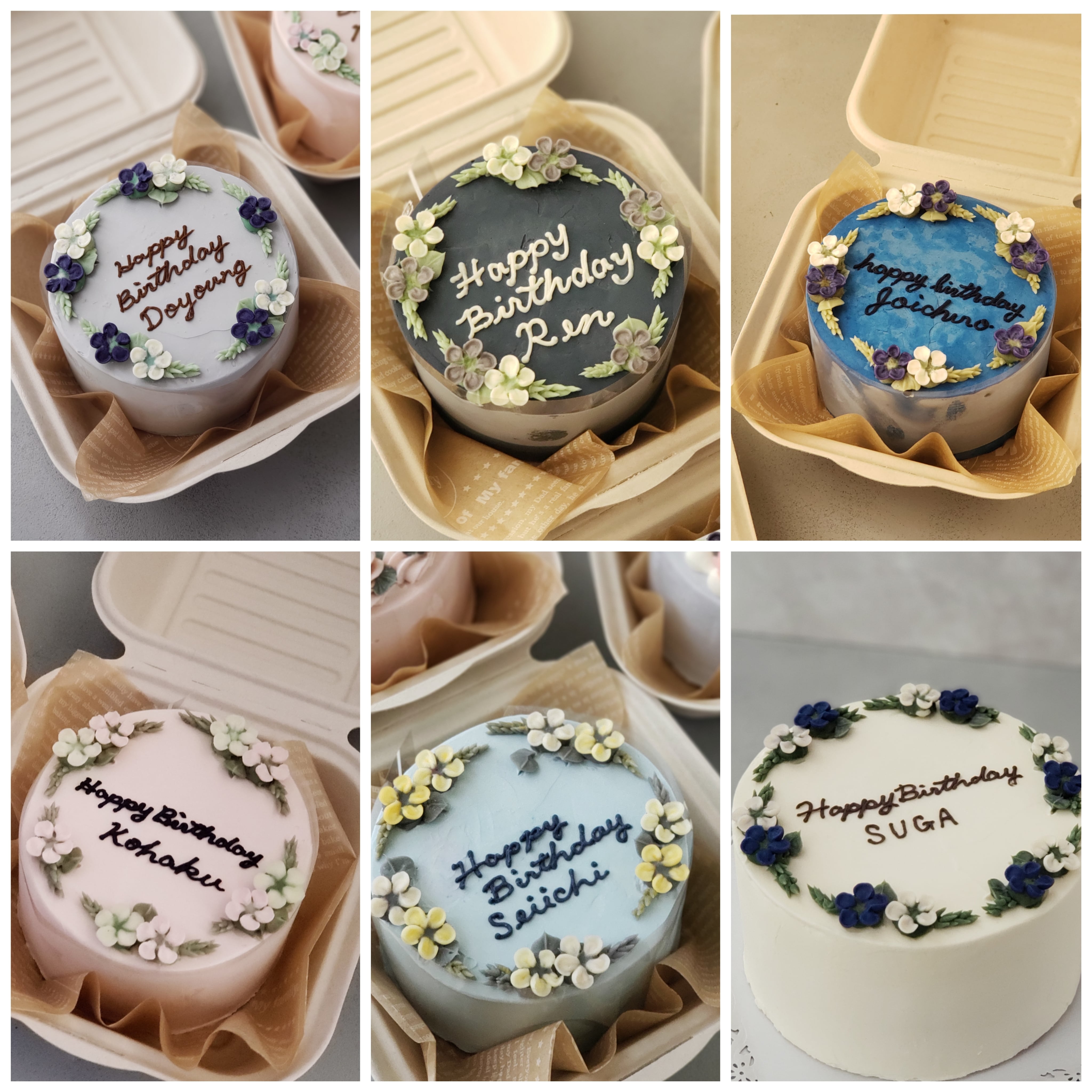 シルバーがクールに輝くセンイルケーキ鹿児島お菓子厨房 addPatisserie