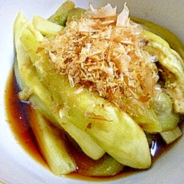 電子レンジでめちゃ簡単！めんつゆで味付け冷ナス☆