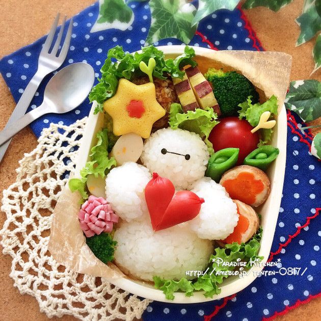 まずはここから！簡単かわいいベイマックス弁当