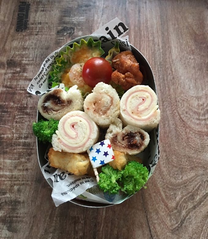 幼稚園に持っていくサンドイッチのお弁当レシピ。子供が食べやすくて美味しいメニュ