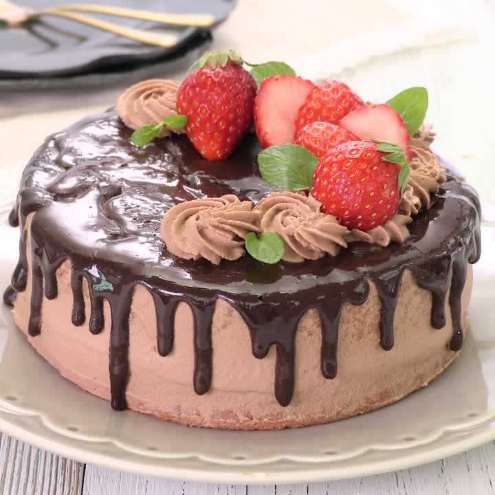 クリスマスの切り株ケーキ