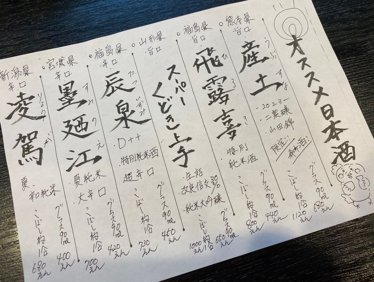 まるで定食屋さん？手書きのメニュー表に「家に帰るのが楽しみになりそう」の声続々ウォーカープラス