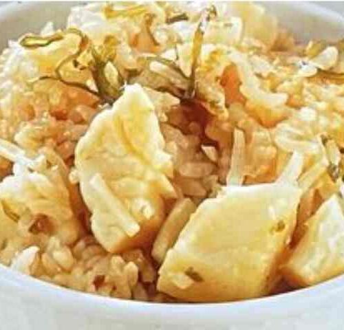 炊込みご飯 タサン志麻さんオススメのレシピで作ってみた