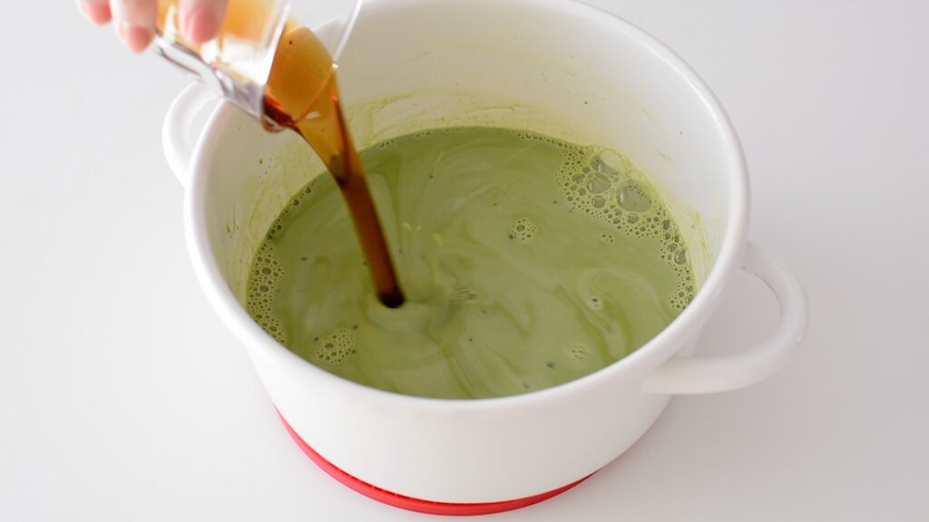 生クリーム不使用！簡単ぷるるん抹茶プリン