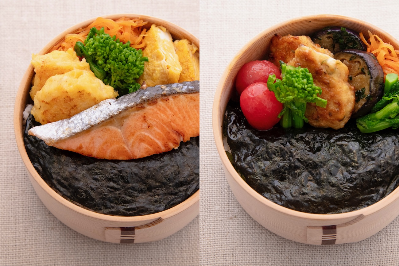 手作りのり弁の写真・画像素材-Snapmart スナップマート