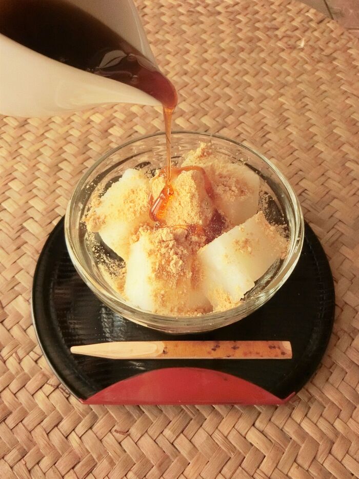 材料3つ♪レンジで簡単♪わらび餅風ミルク餅 – ころんクック◎基本のレシピ