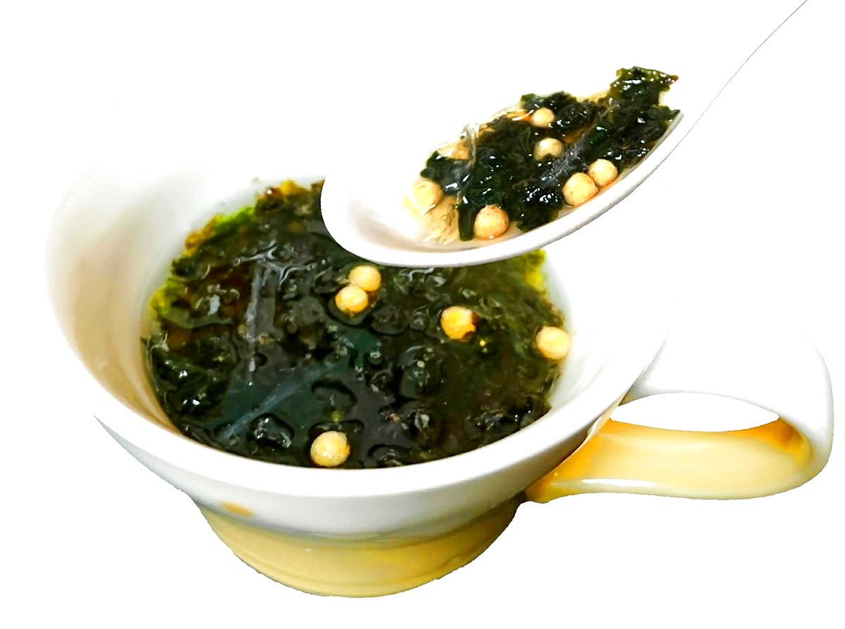 丸鶏海苔スープ