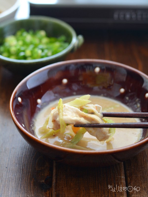 タレが美味しい♪豚肉の冷しゃぶ ごまだれがけ